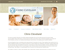 Tablet Screenshot of chirocleveland.com